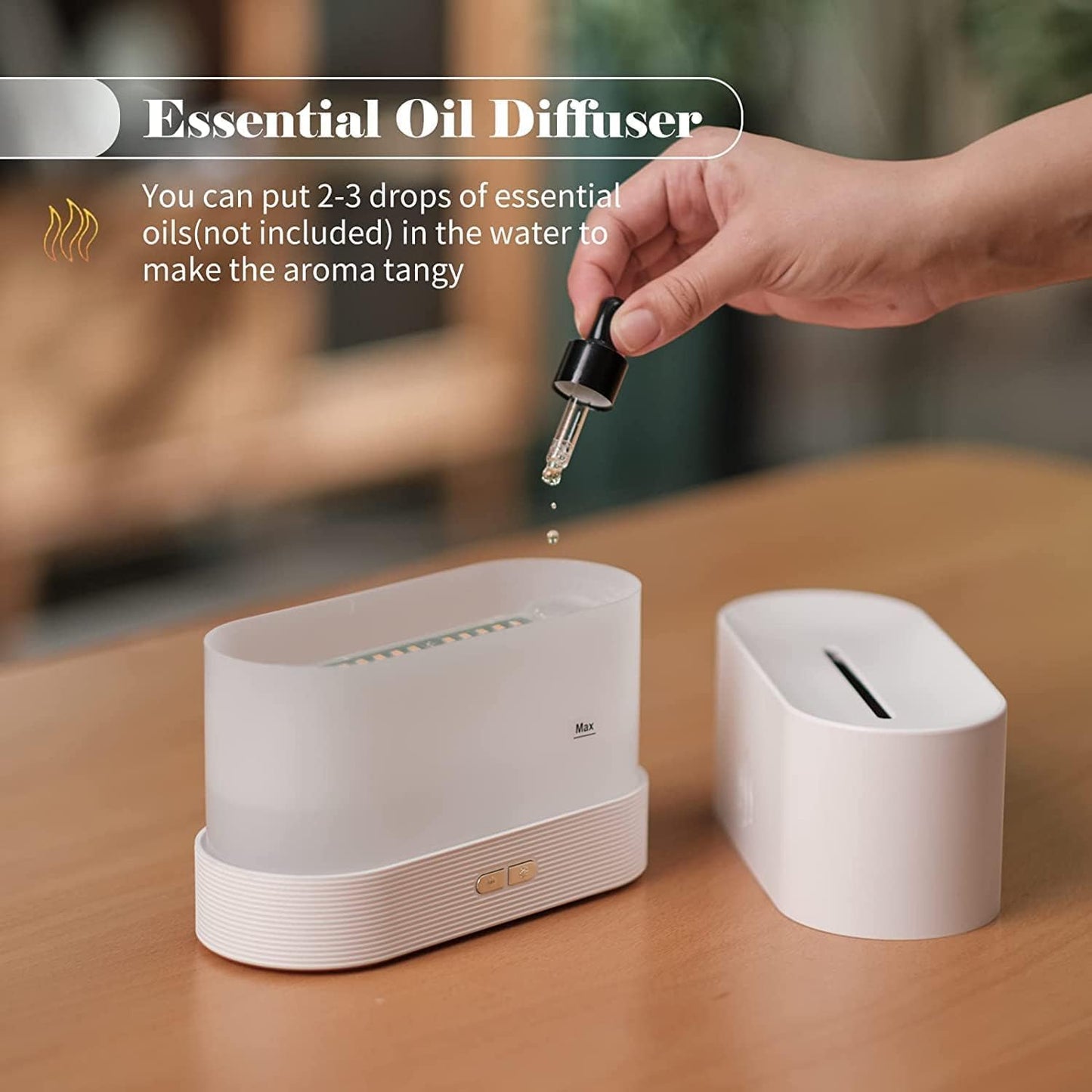 Flame Humidifier & Aroma Diffuser